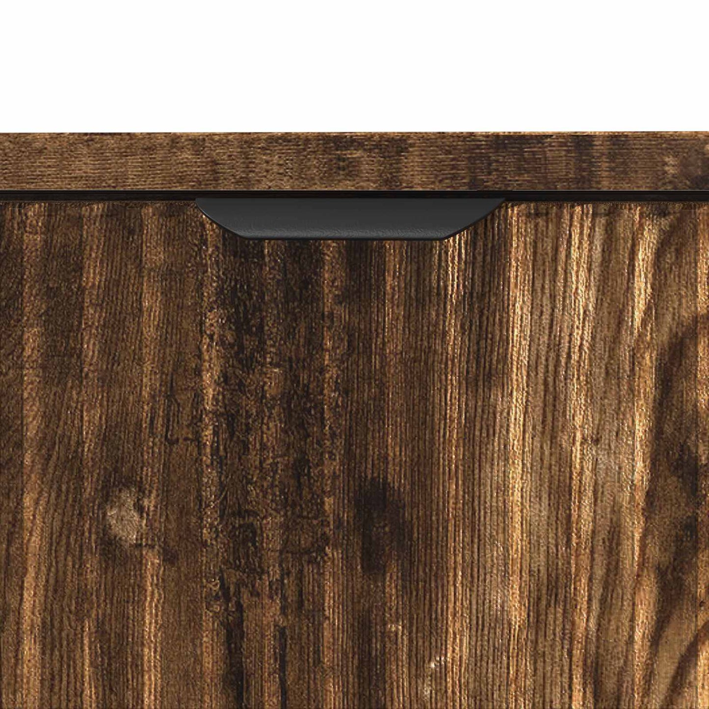Waschbeckenschrank Geräucherte Eiche 60,5 x 33,5 x 61 cm
