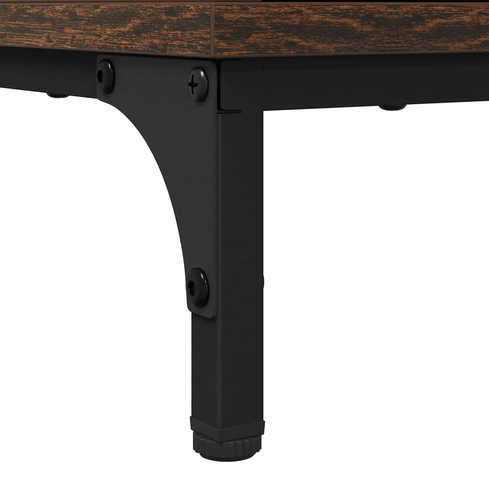 Waschbeckenschrank Geräucherte Eiche 60,5 x 33,5 x 61 cm