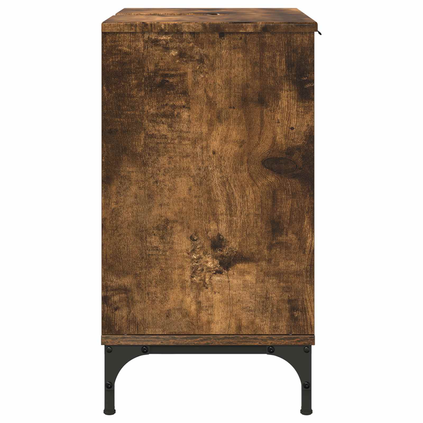 Waschbeckenschrank Geräucherte Eiche 60,5 x 33,5 x 61 cm