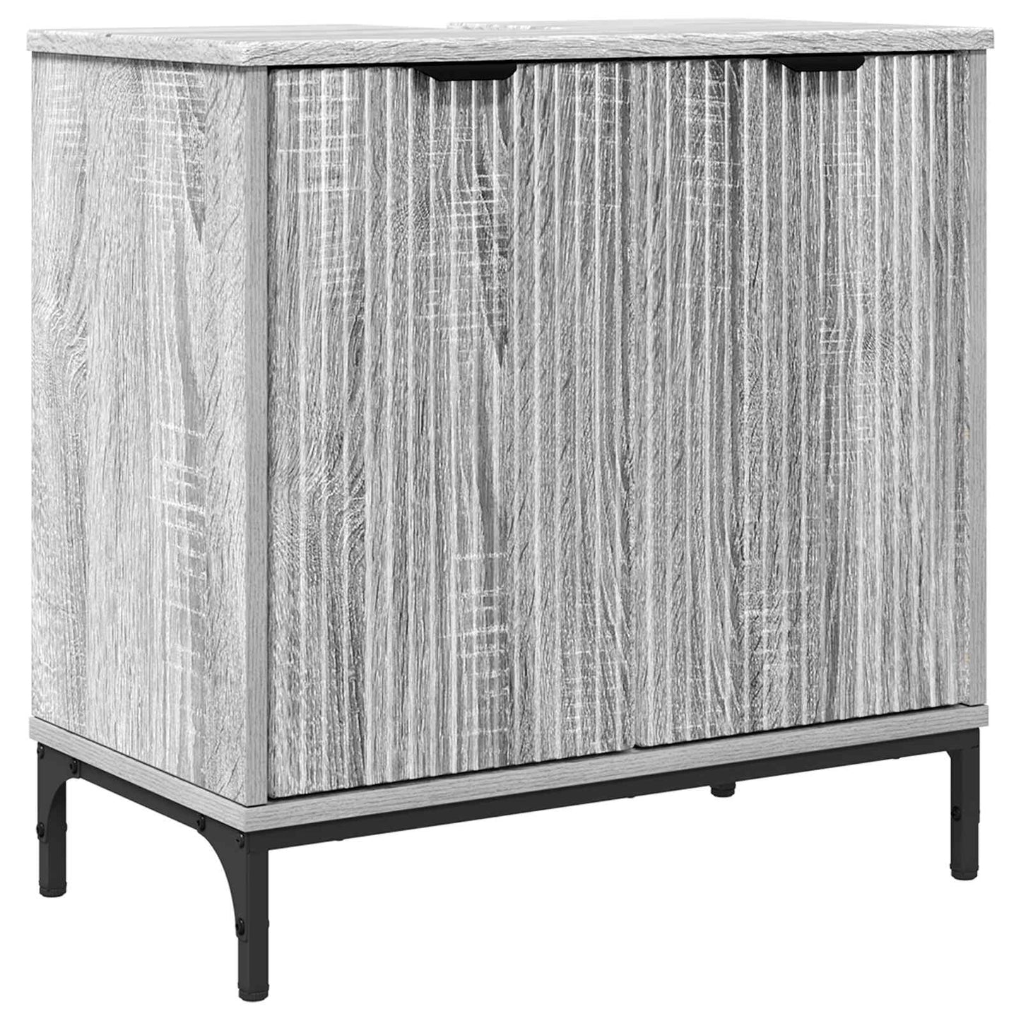 Waschbeckenschrank Graues Sonoma 60,5 x 33,5 x 61 cm