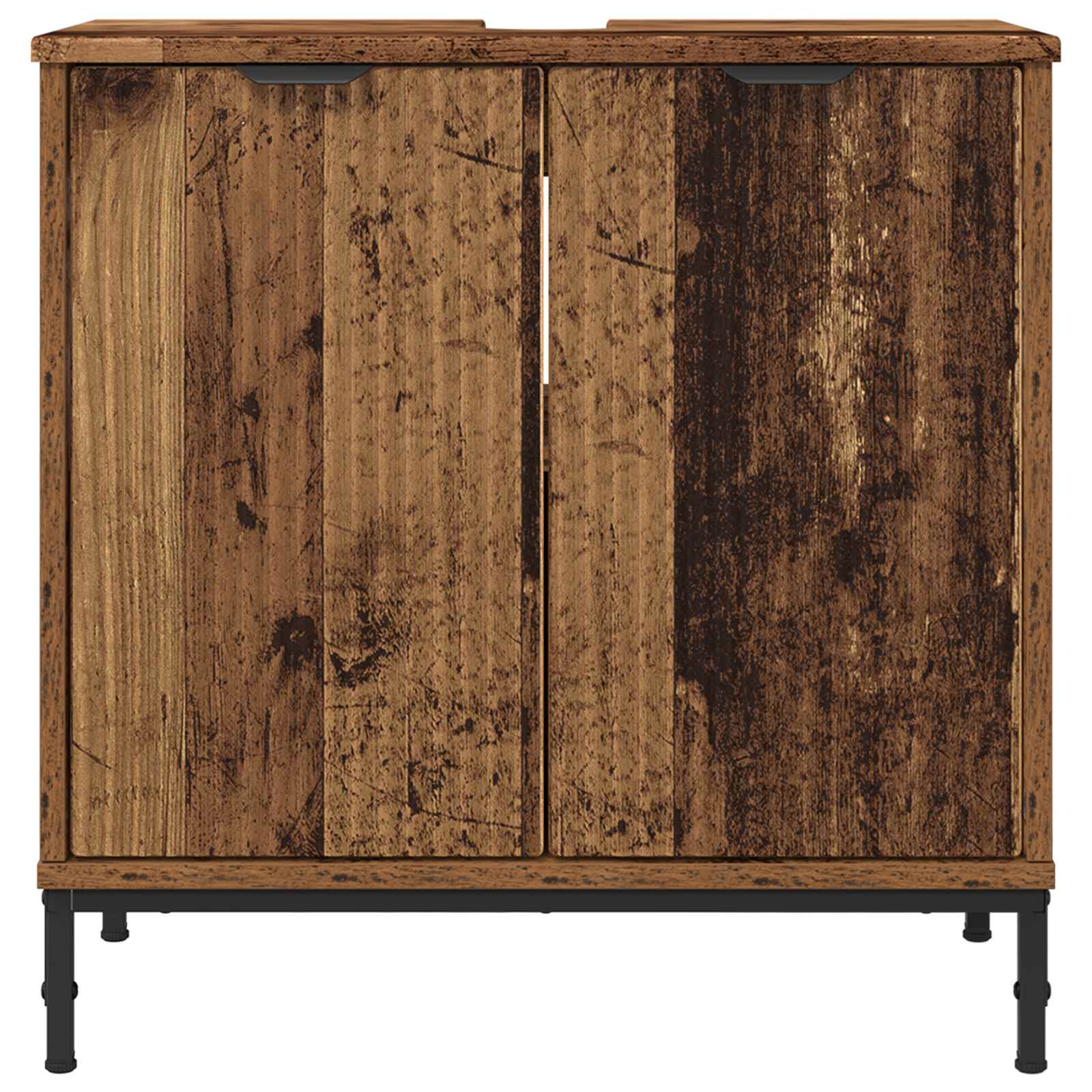 Waschbeckenschrank Altholz 60,5 x 33,5 x 61 cm Holzwerkstoff