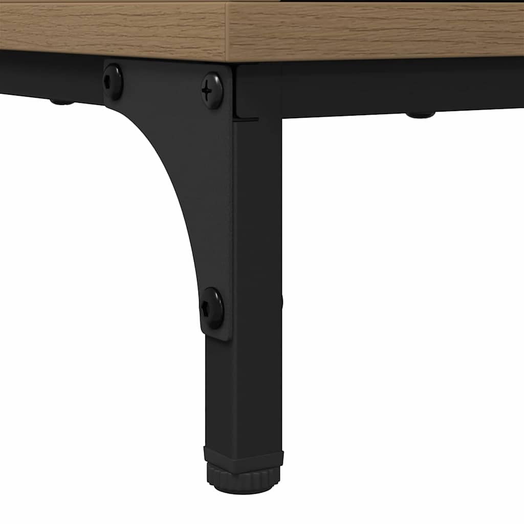 Waschbeckenschrank Artisan-Eiche 60,5 x 33,5 x 61 cm