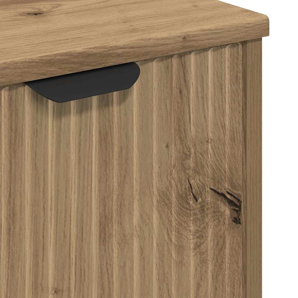 Waschbeckenschrank Artisan-Eiche 60,5 x 33,5 x 61 cm