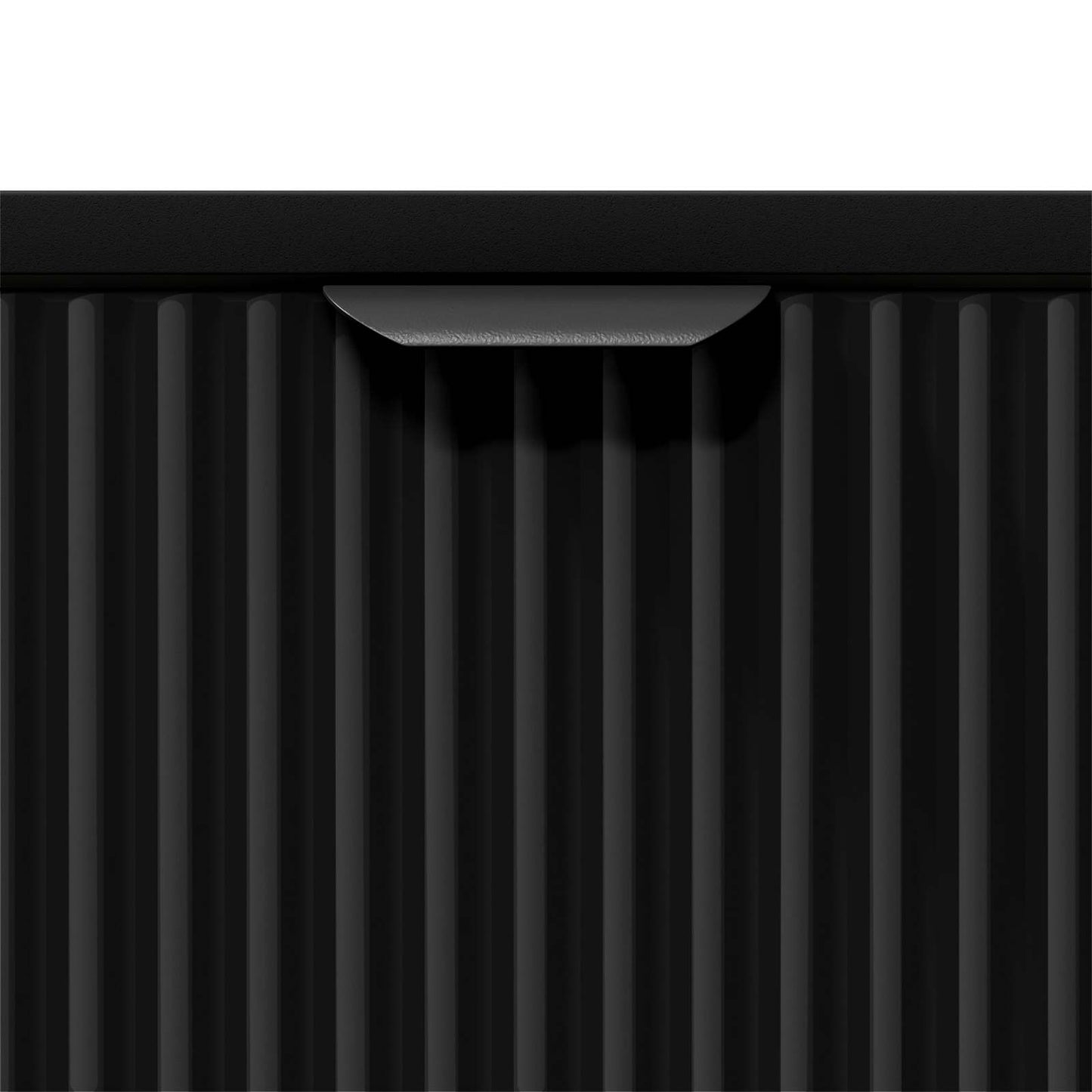 Sideboard Schwarz 69,5 x 33 x 82 cm Holzwerkstoff