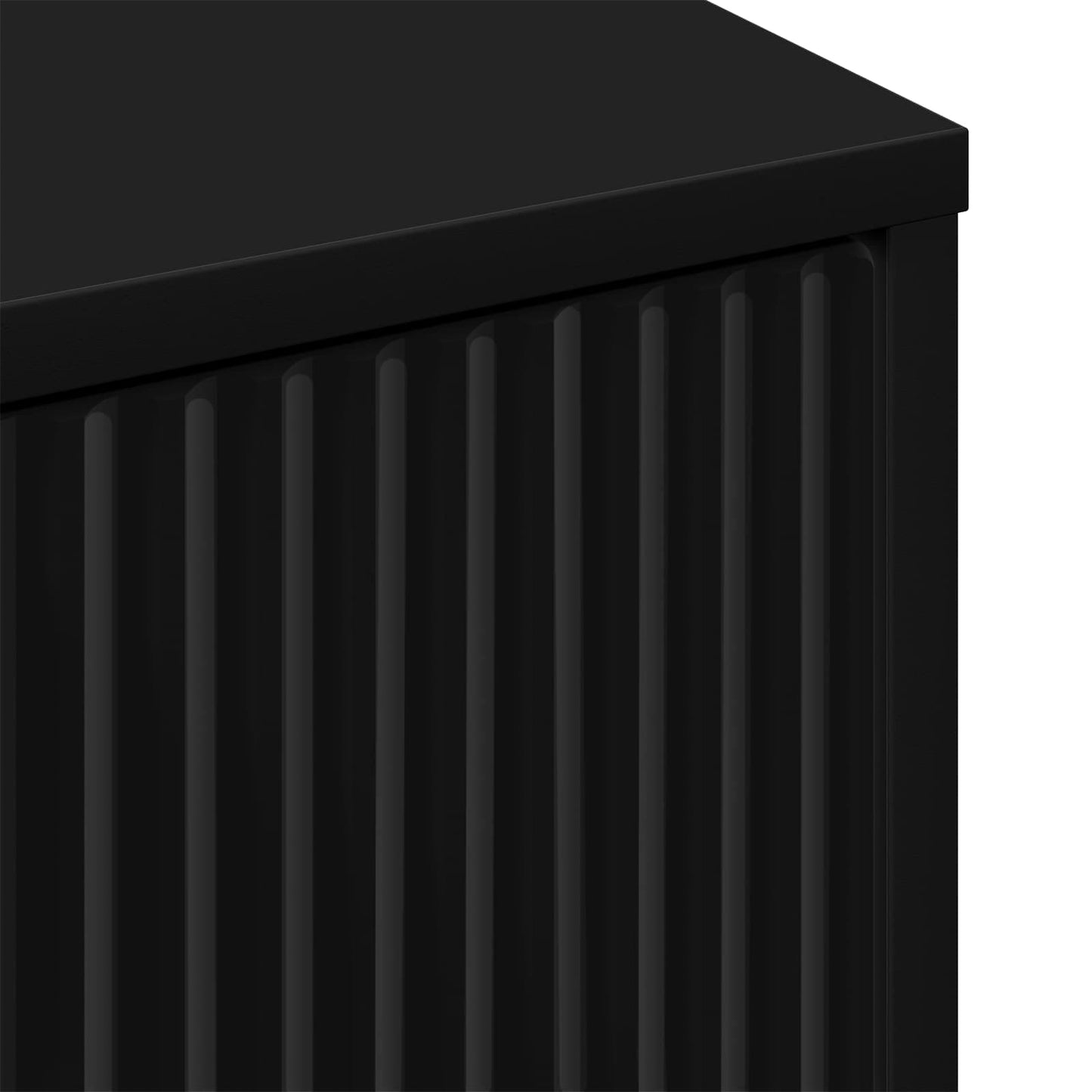 Sideboard Schwarz 69,5 x 33 x 82 cm Holzwerkstoff