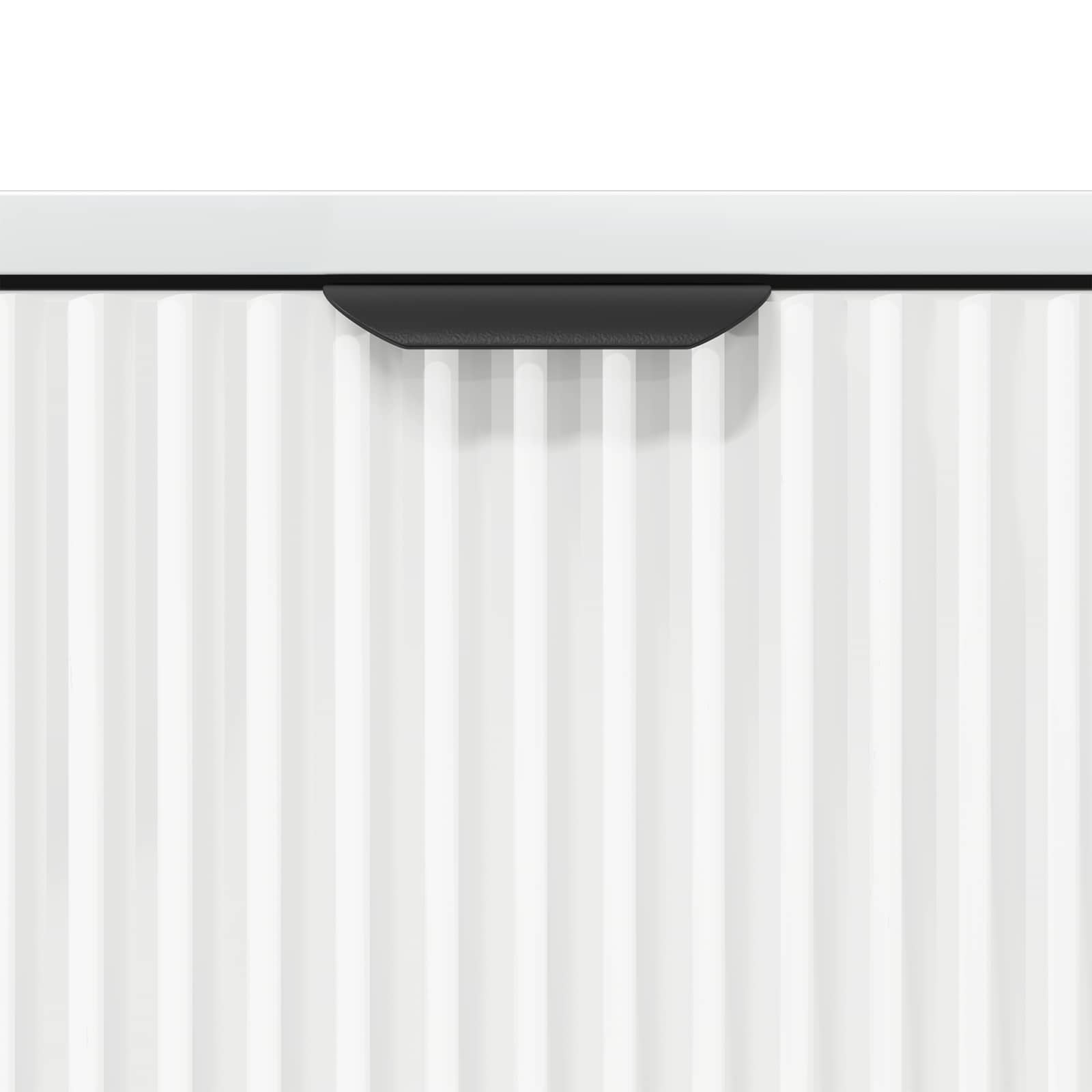Sideboard Hochglanz Weiß 69,5 x 33 x 82 cm Holzwerkstoff