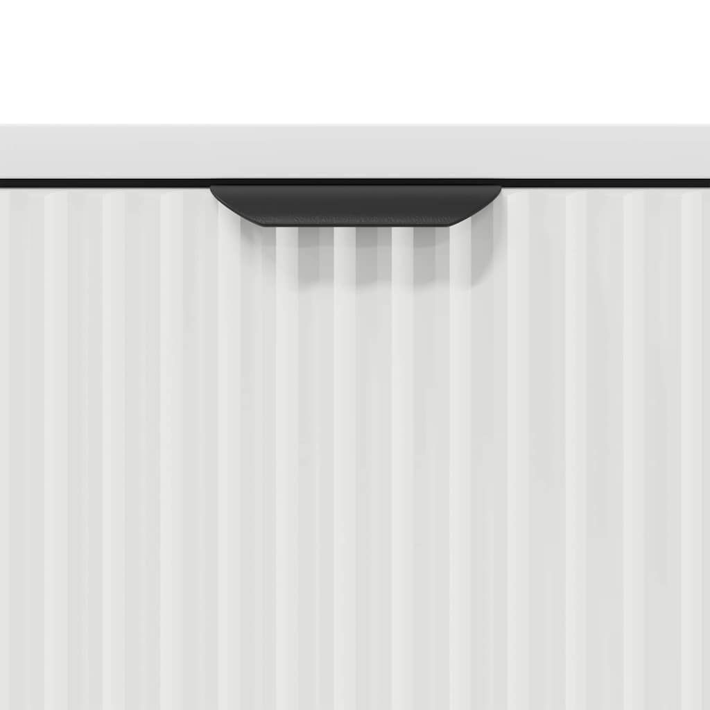 Sideboard Weiß 79,5 x 33 x 82 cm Holzwerkstoff