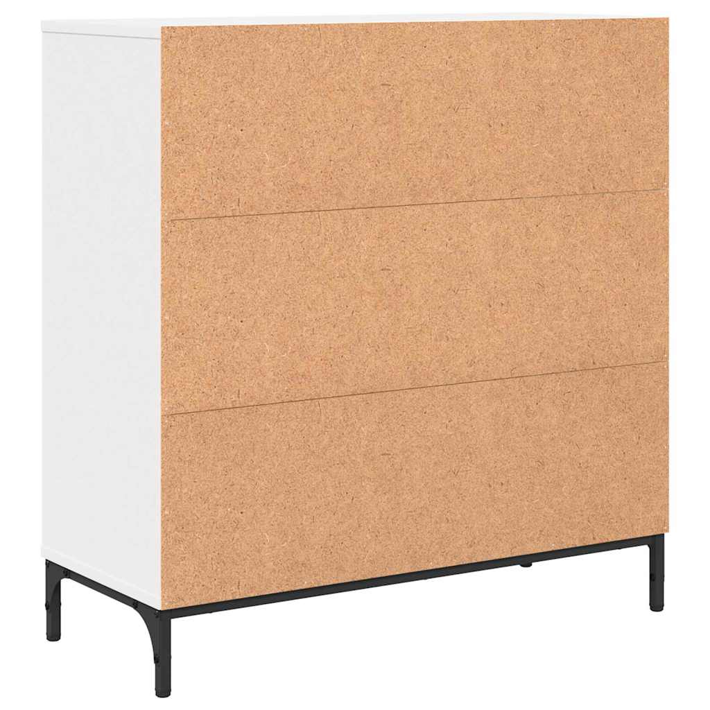 Sideboard Weiß 79,5 x 33 x 82 cm Holzwerkstoff