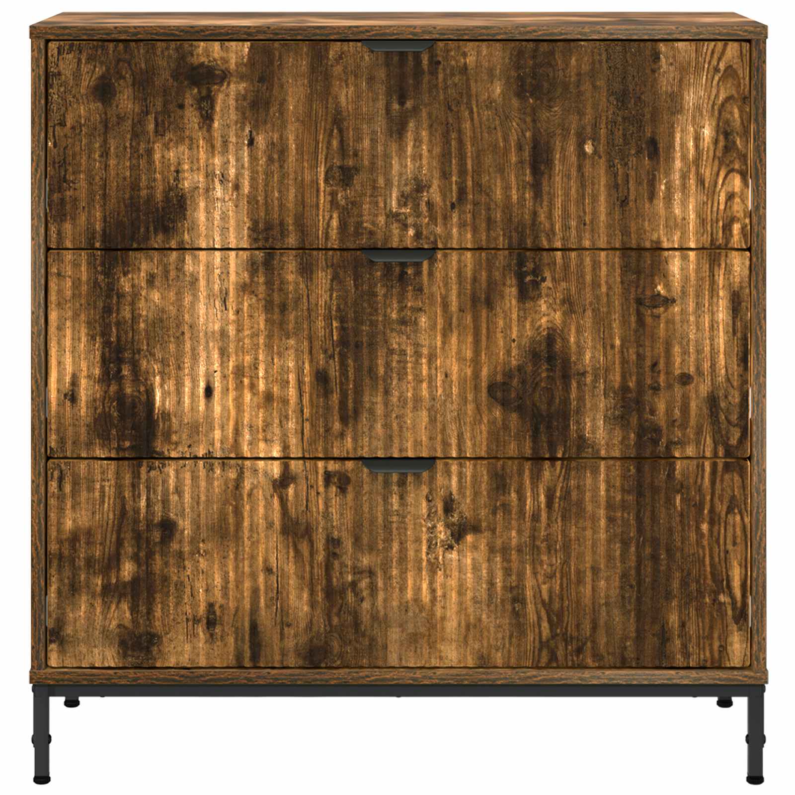 Sideboard Räuchereiche 79,5 x 33 x 82 cm Holzwerkstoff