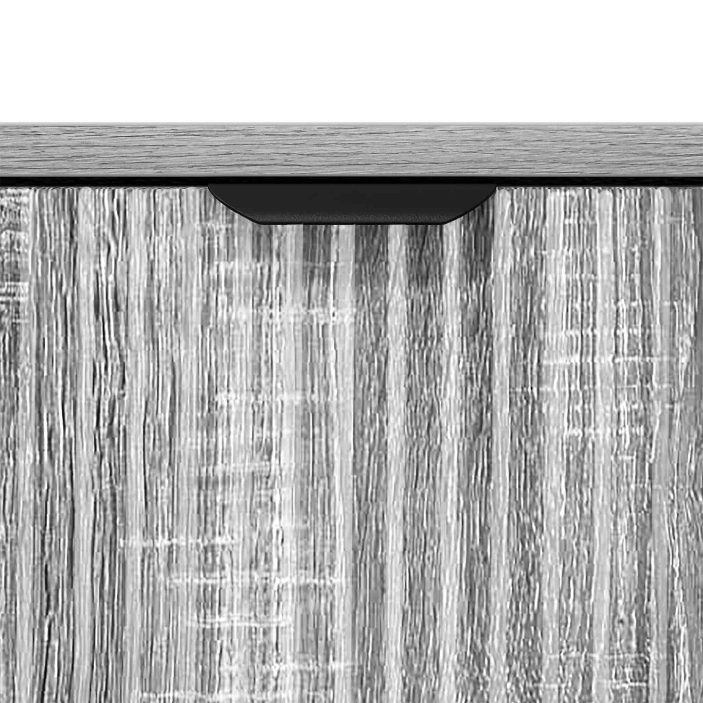 Sideboard Sonoma-Grau 79,5 x 33 x 82 cm Holzwerkstoff