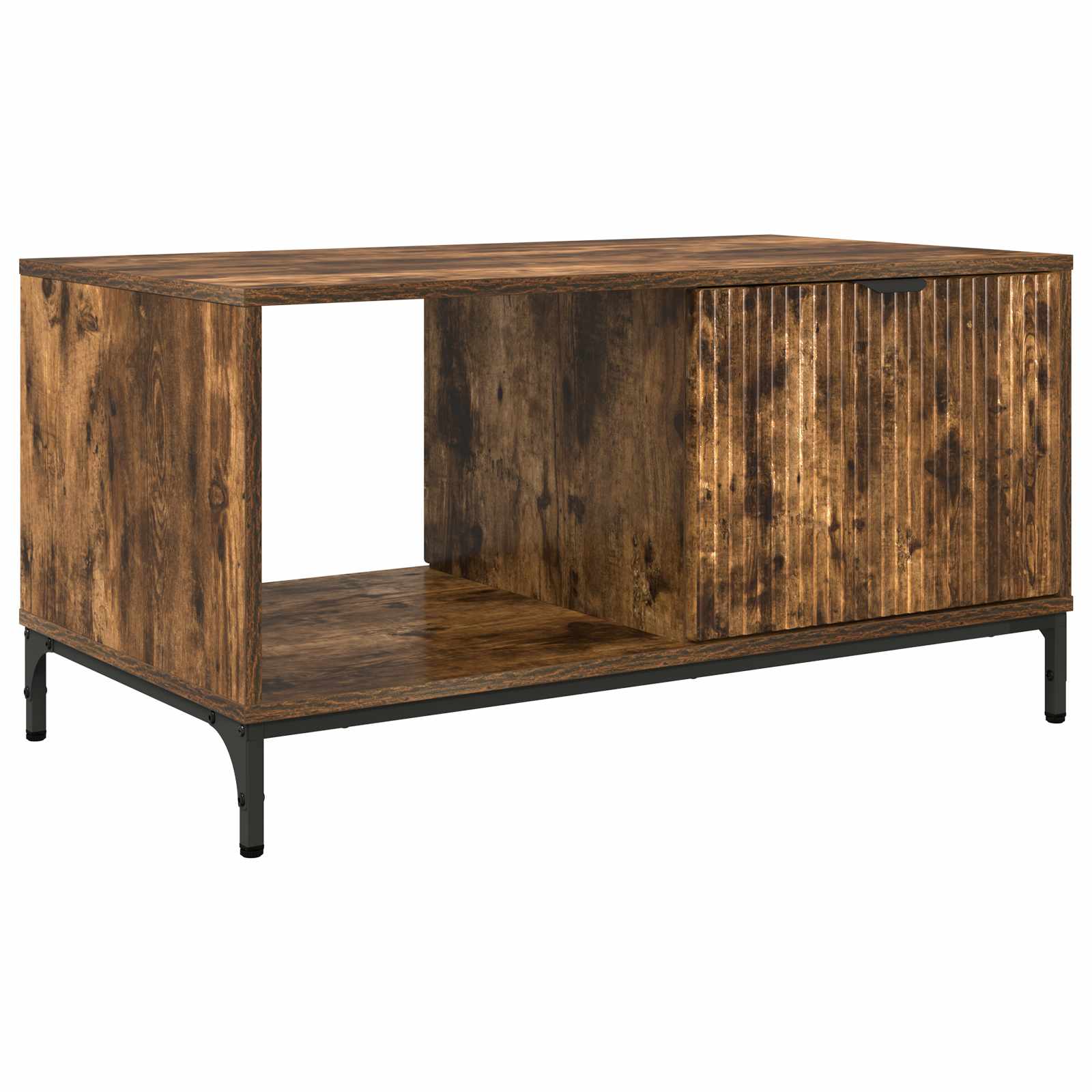 Couchtisch Räuchereiche 90 x 49 x 46 cm Holzwerkstoff