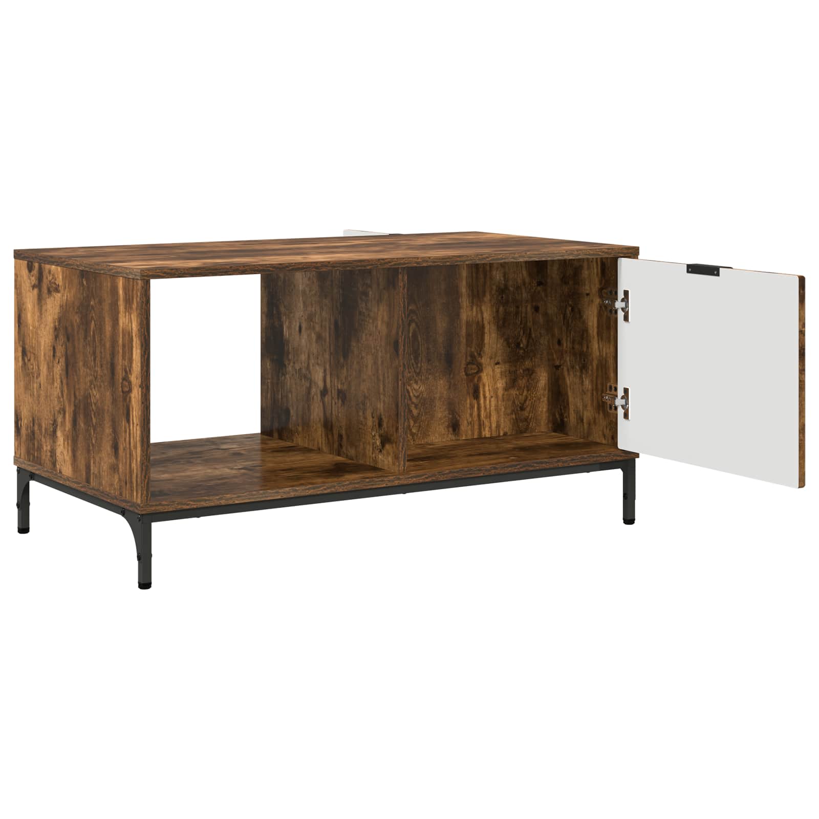 Couchtisch Räuchereiche 90 x 49 x 46 cm Holzwerkstoff