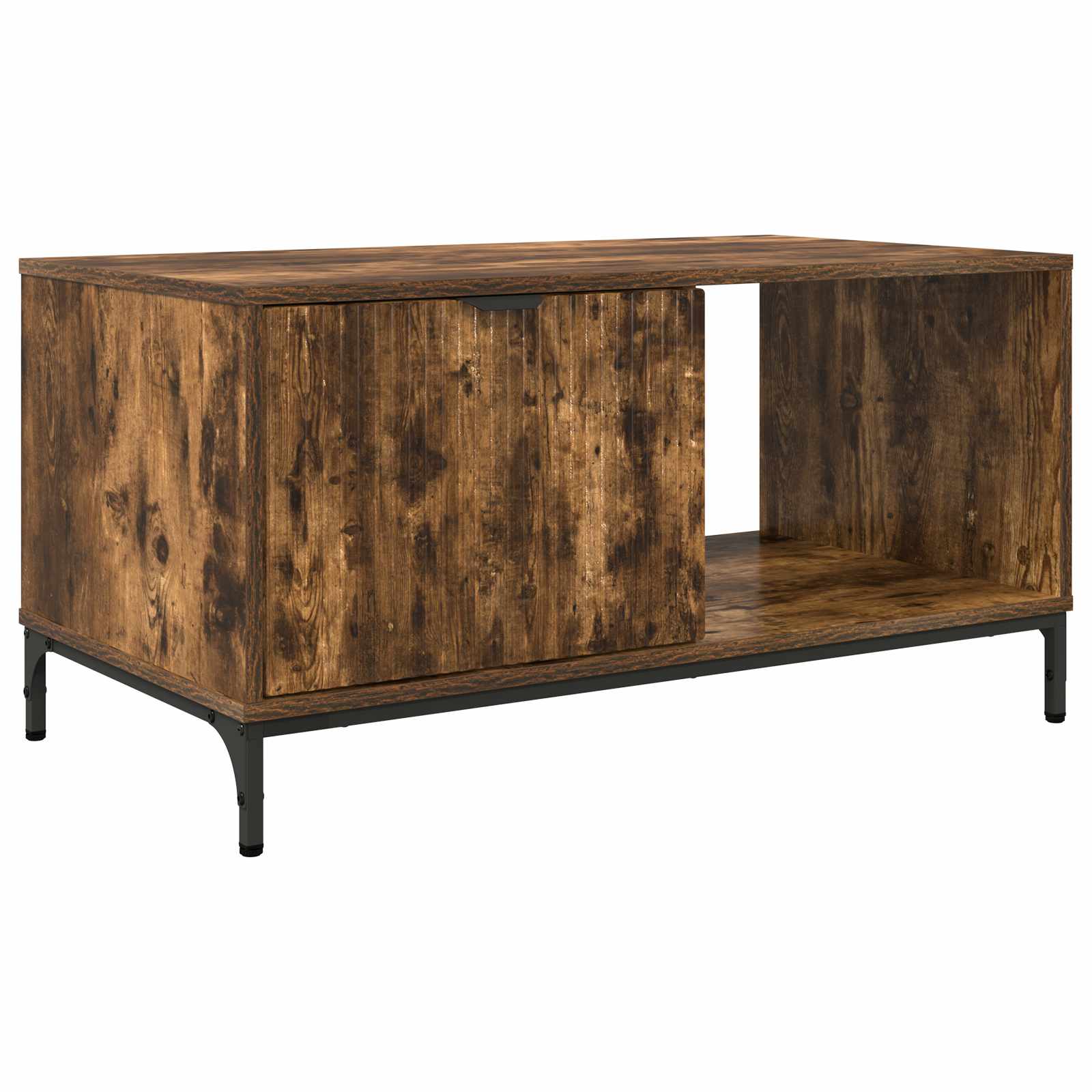 Couchtisch Räuchereiche 90 x 49 x 46 cm Holzwerkstoff
