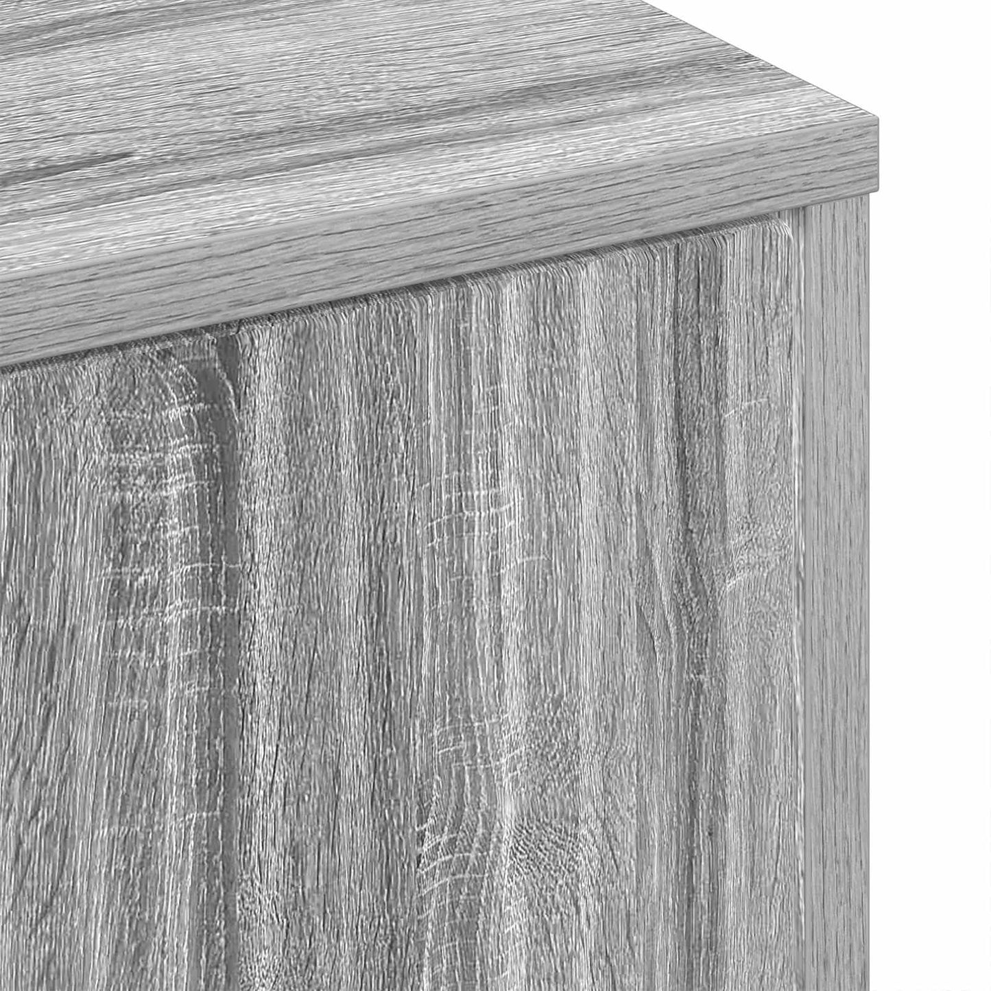 Couchtisch Sonoma-Grau 90 x 49 x 46 cm Holzwerkstoff