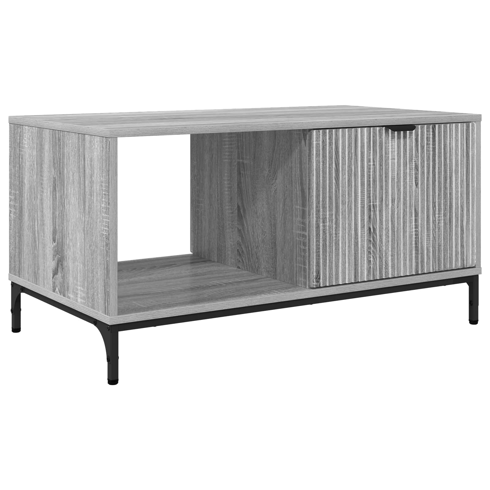 Couchtisch Sonoma-Grau 90 x 49 x 46 cm Holzwerkstoff