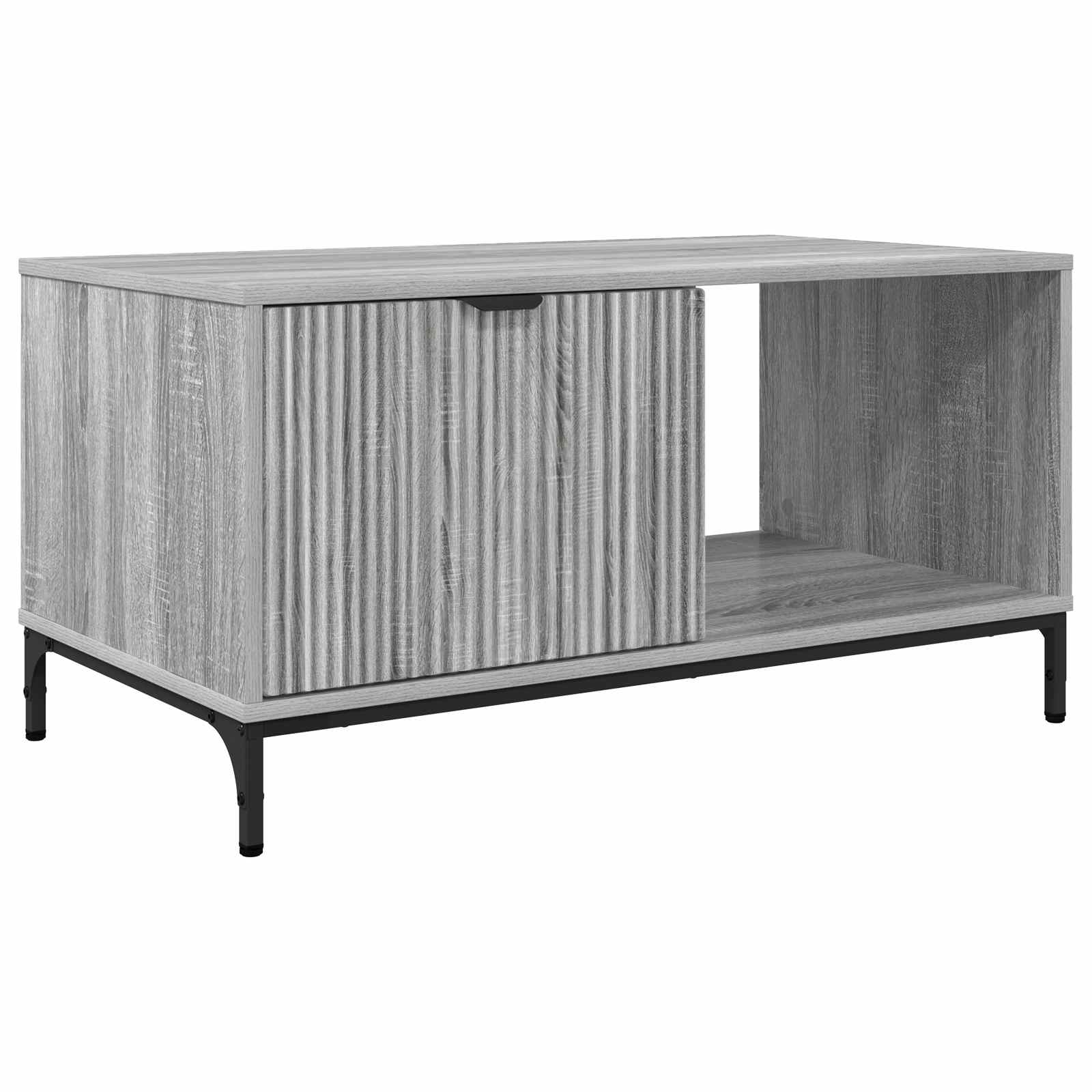 Couchtisch Sonoma-Grau 90 x 49 x 46 cm Holzwerkstoff