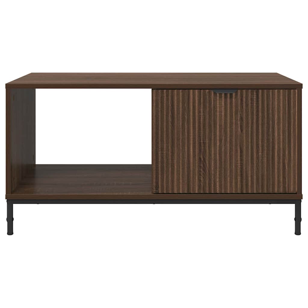 Couchtisch Braune Eiche 90 x 49 x 46 cm Holzwerkstoff