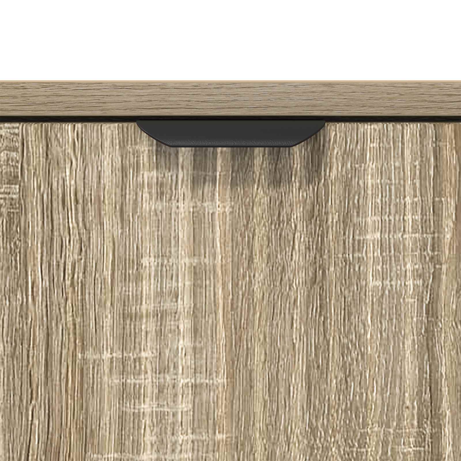 Sideboard Sonoma-Eiche 89,5 x 33 x 82 cm Holzwerkstoff