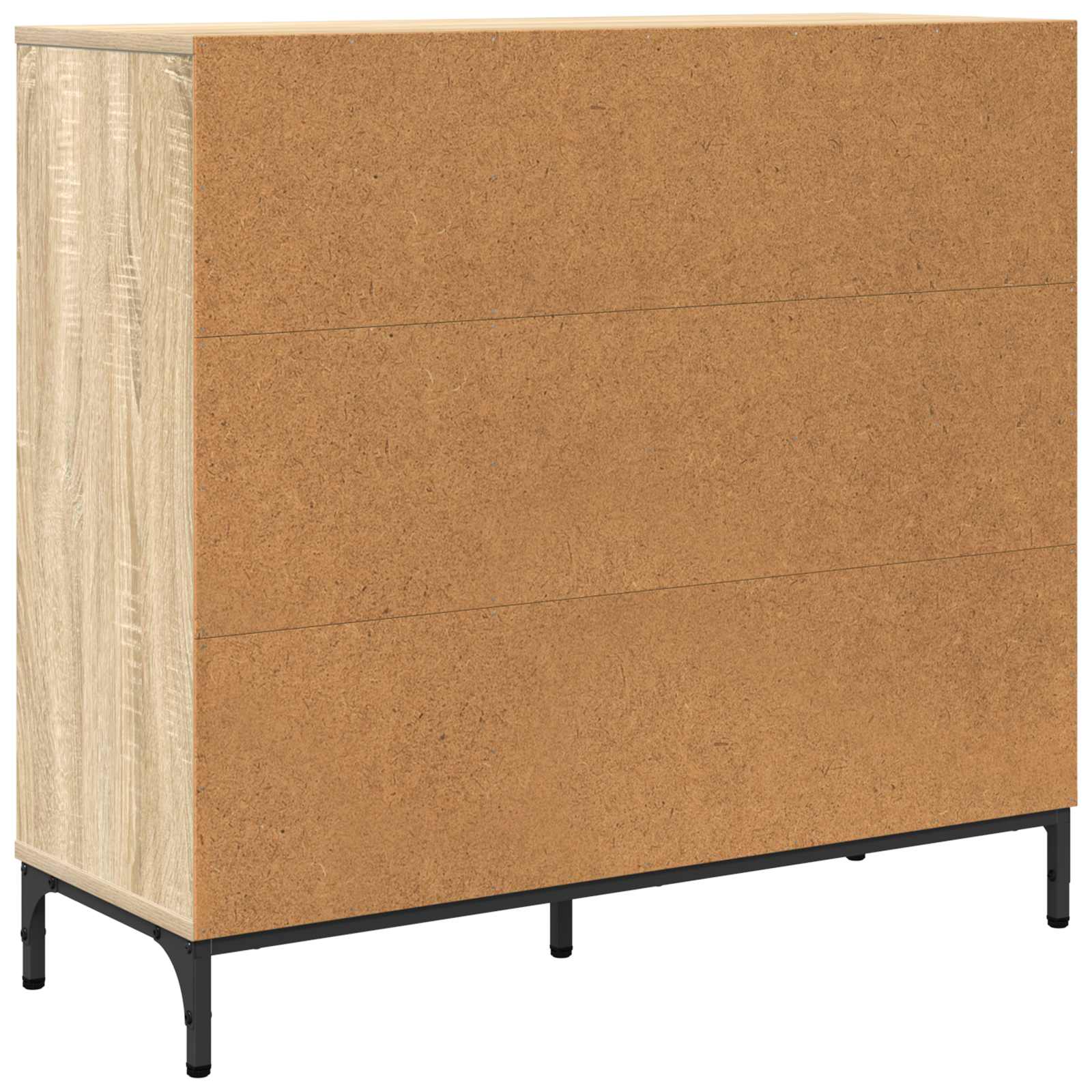 Sideboard Sonoma-Eiche 89,5 x 33 x 82 cm Holzwerkstoff