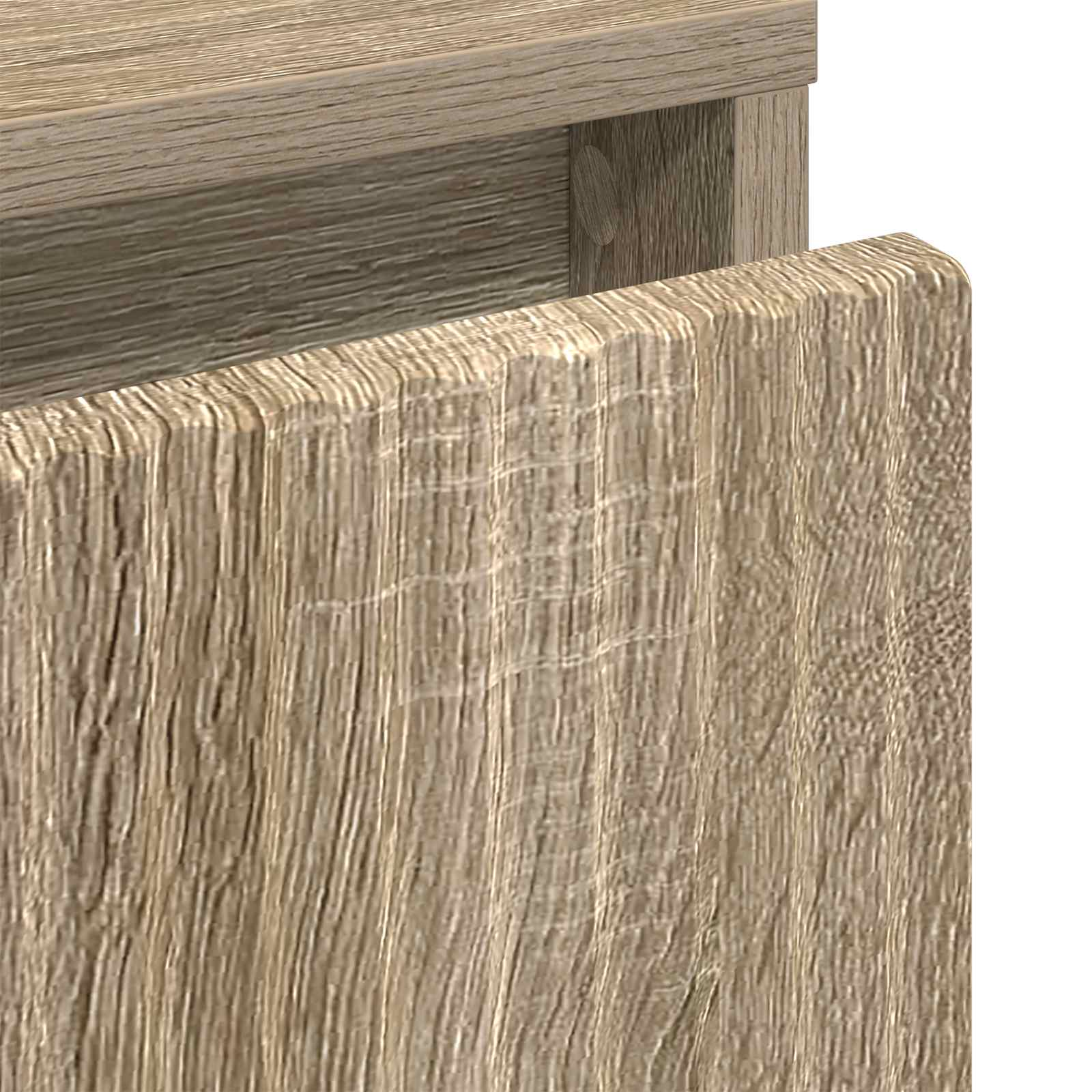 Nachttisch Sonoma-Eiche 63,5 x 36 x 61 cm Holzwerkstoff