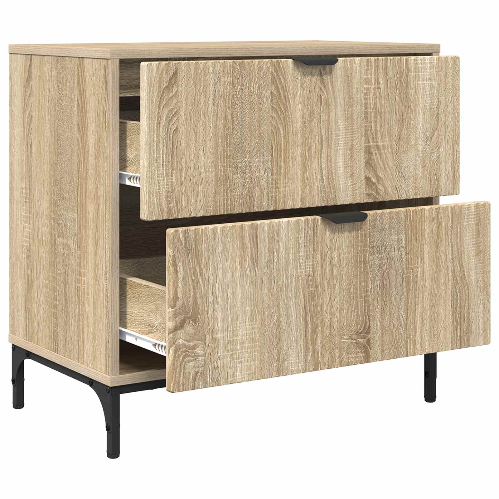 Nachttisch Sonoma-Eiche 63,5 x 36 x 61 cm Holzwerkstoff