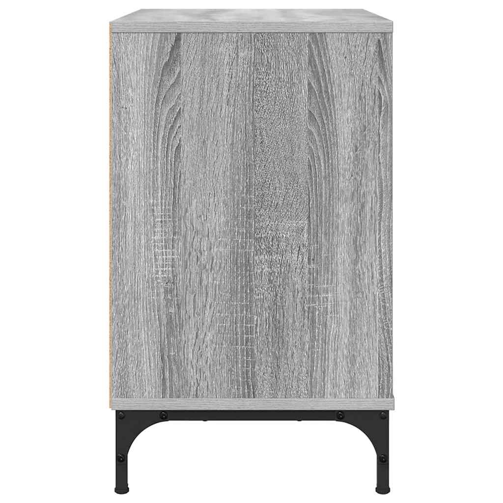 Nachttisch Grau Sonoma 63,5 x 36 x 61 cm Holzwerkstoff