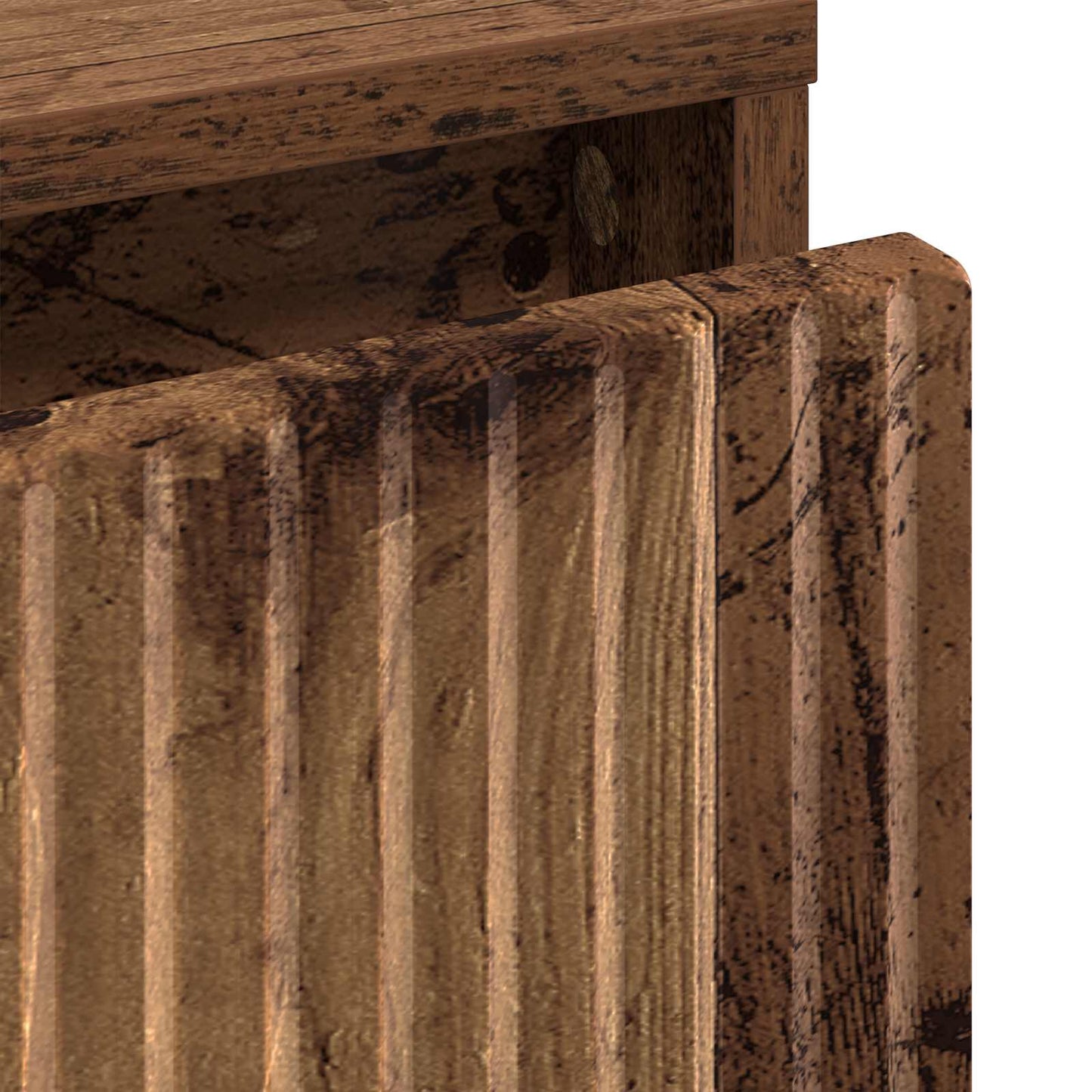 Nachttisch Altholz 63,5 x 36 x 61 cm Holzwerkstoff