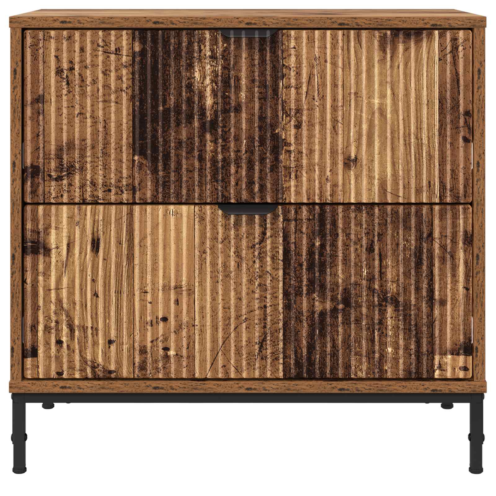 Nachttisch Altholz 63,5 x 36 x 61 cm Holzwerkstoff