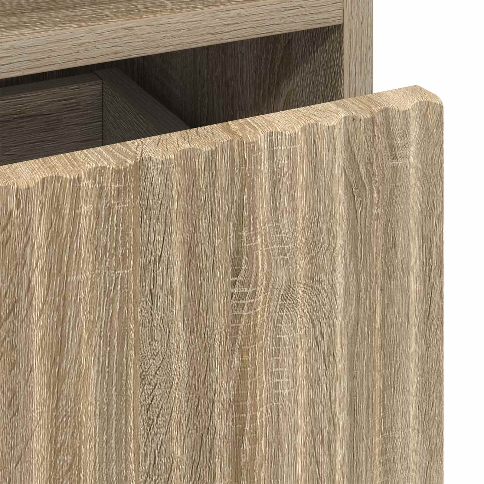 Nachttisch 2 Stk. Sonoma-Eiche 49 x 36 x 61 cm Holzwerkstoff