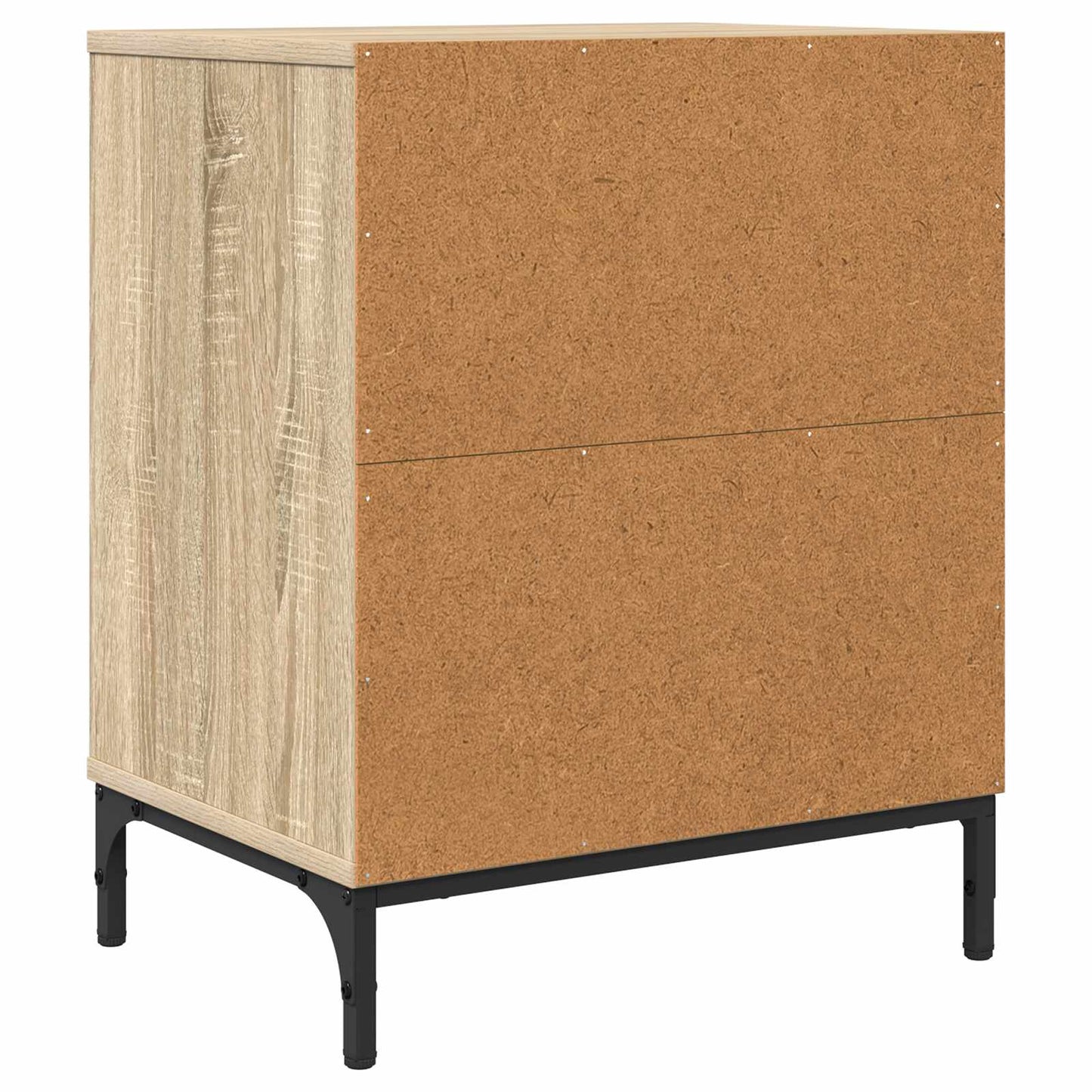 Nachttisch 2 Stk. Sonoma-Eiche 49 x 36 x 61 cm Holzwerkstoff