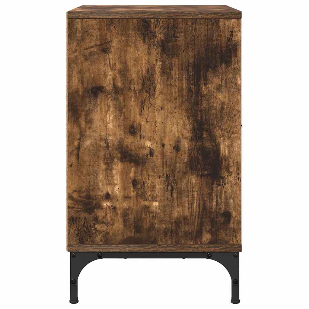 Nachttisch Räuchereiche 49 x 36 x 61 cm Holzwerkstoff