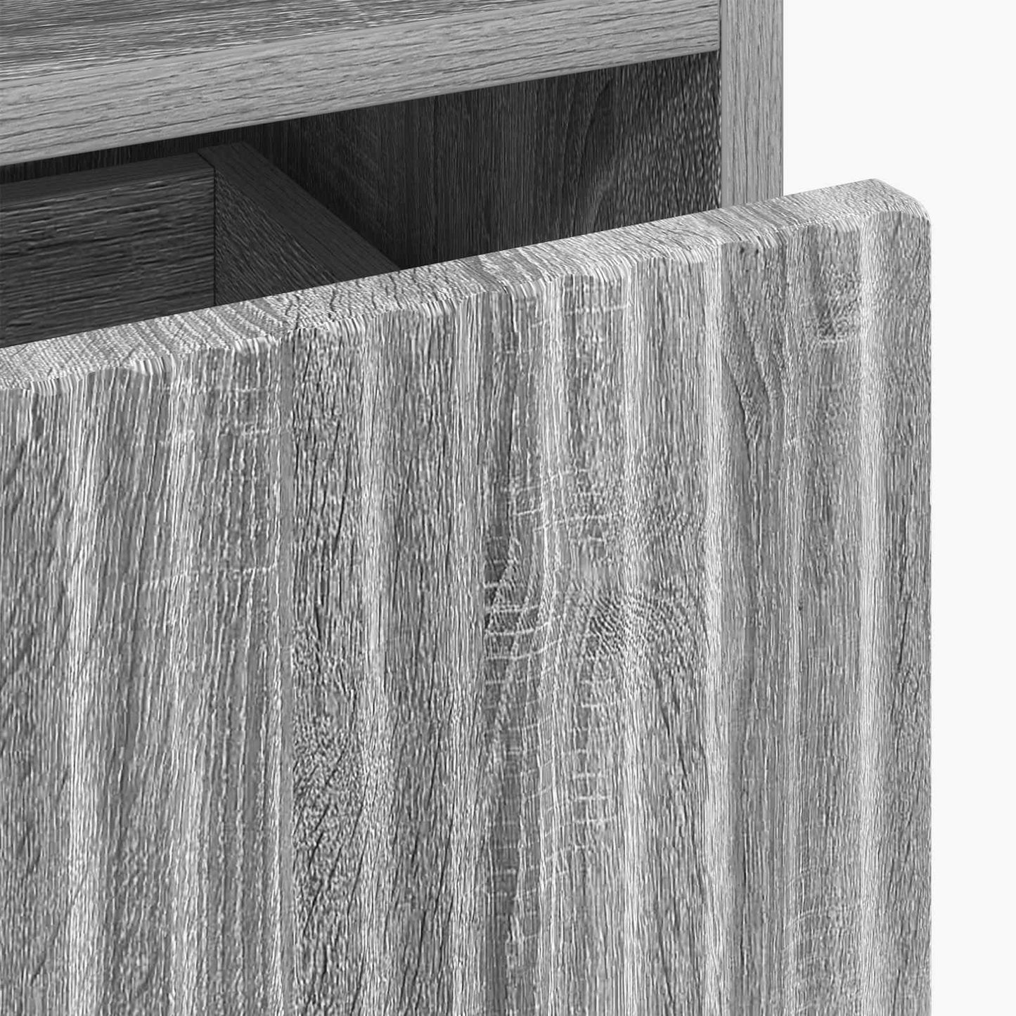 Nachttisch Sonoma-Grau 49 x 36 x 61 cm Holzwerkstoff