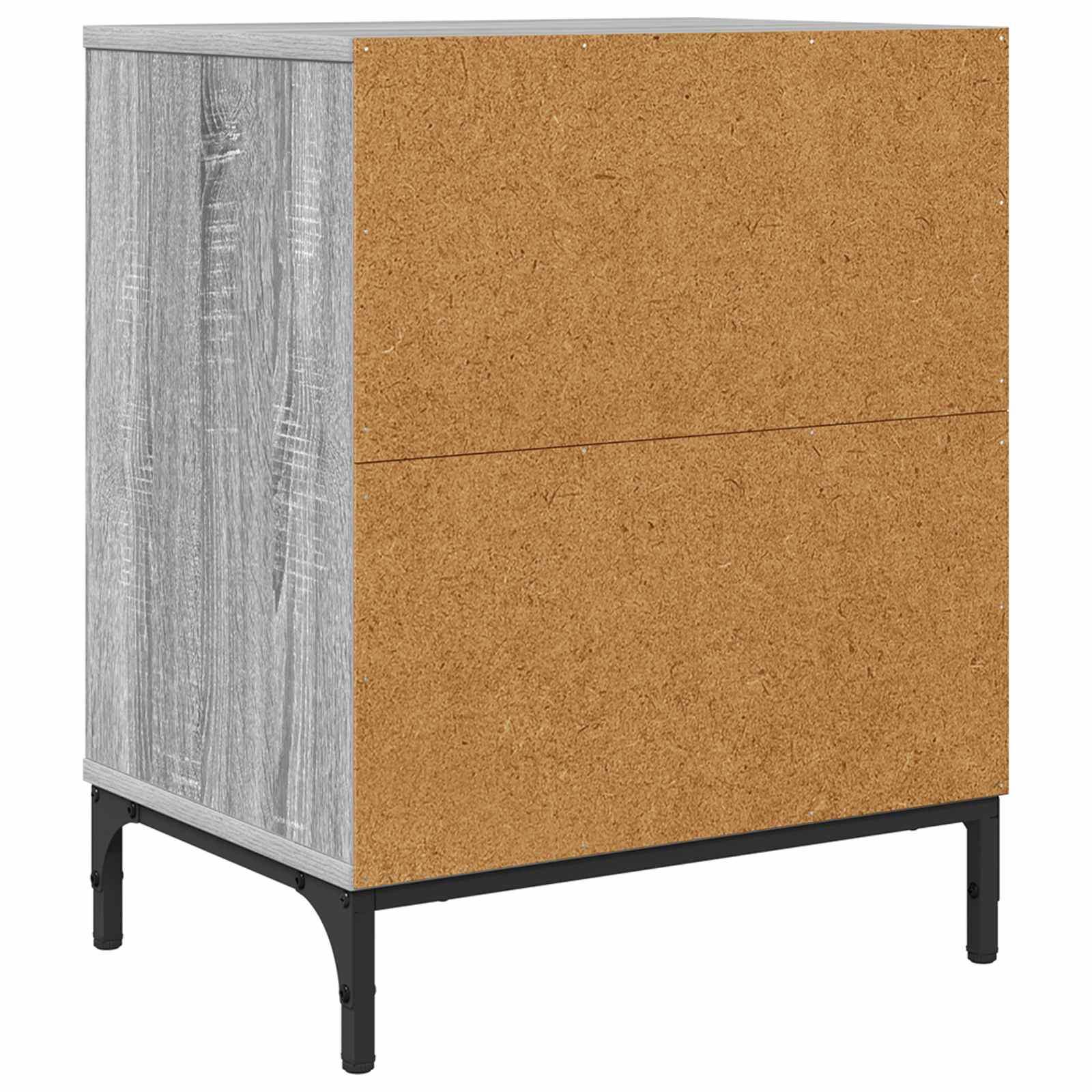 Nachttisch Sonoma-Grau 49 x 36 x 61 cm Holzwerkstoff