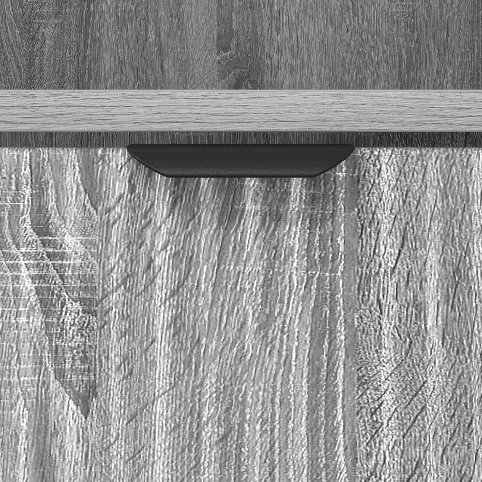 Nachttisch 2 Stk. Sonoma-Grau 49 x 36 x 61 cm Holzwerkstoff