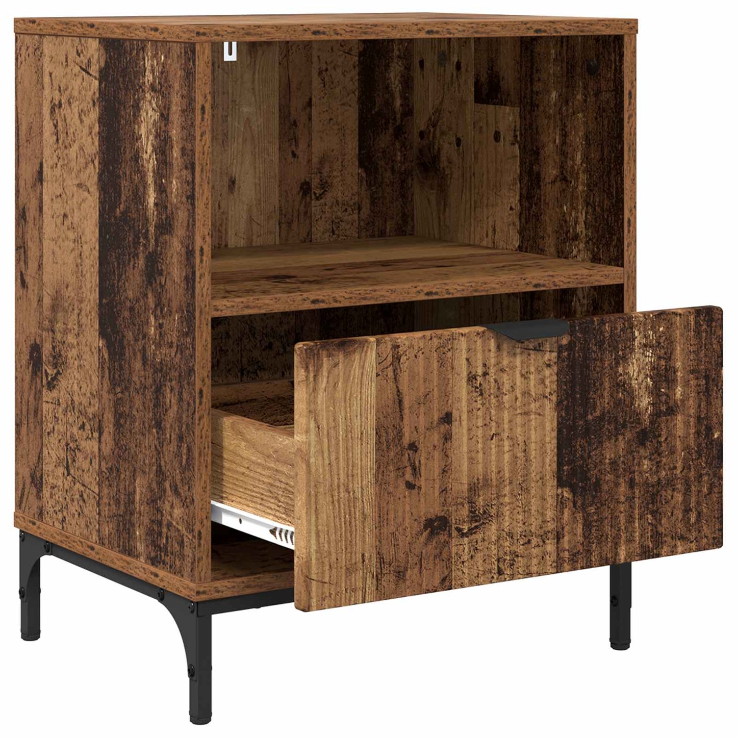 Nachttisch Altholz 49 x 36 x 61 cm Holzwerkstoff