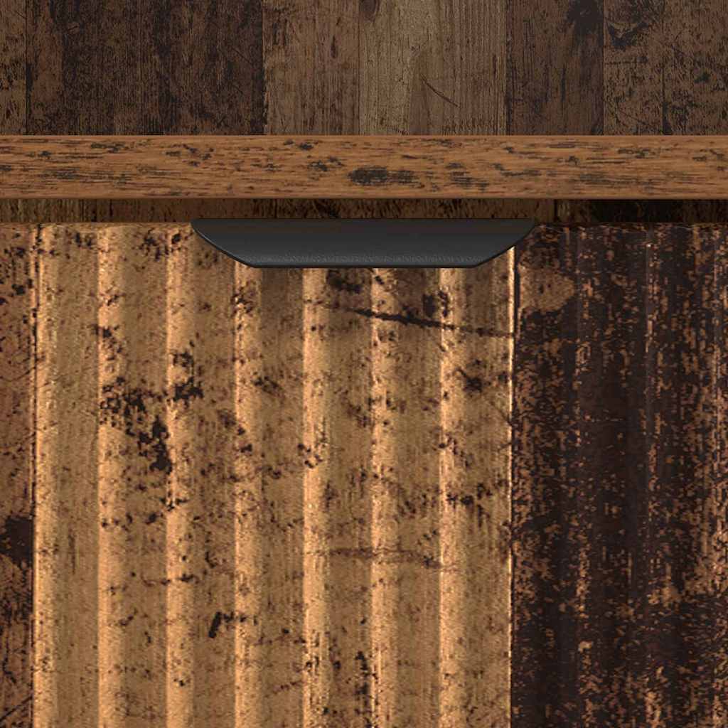 Nachttisch 2 Stk. Altholz 49 x 36 x 61 cm Holzwerkstoff