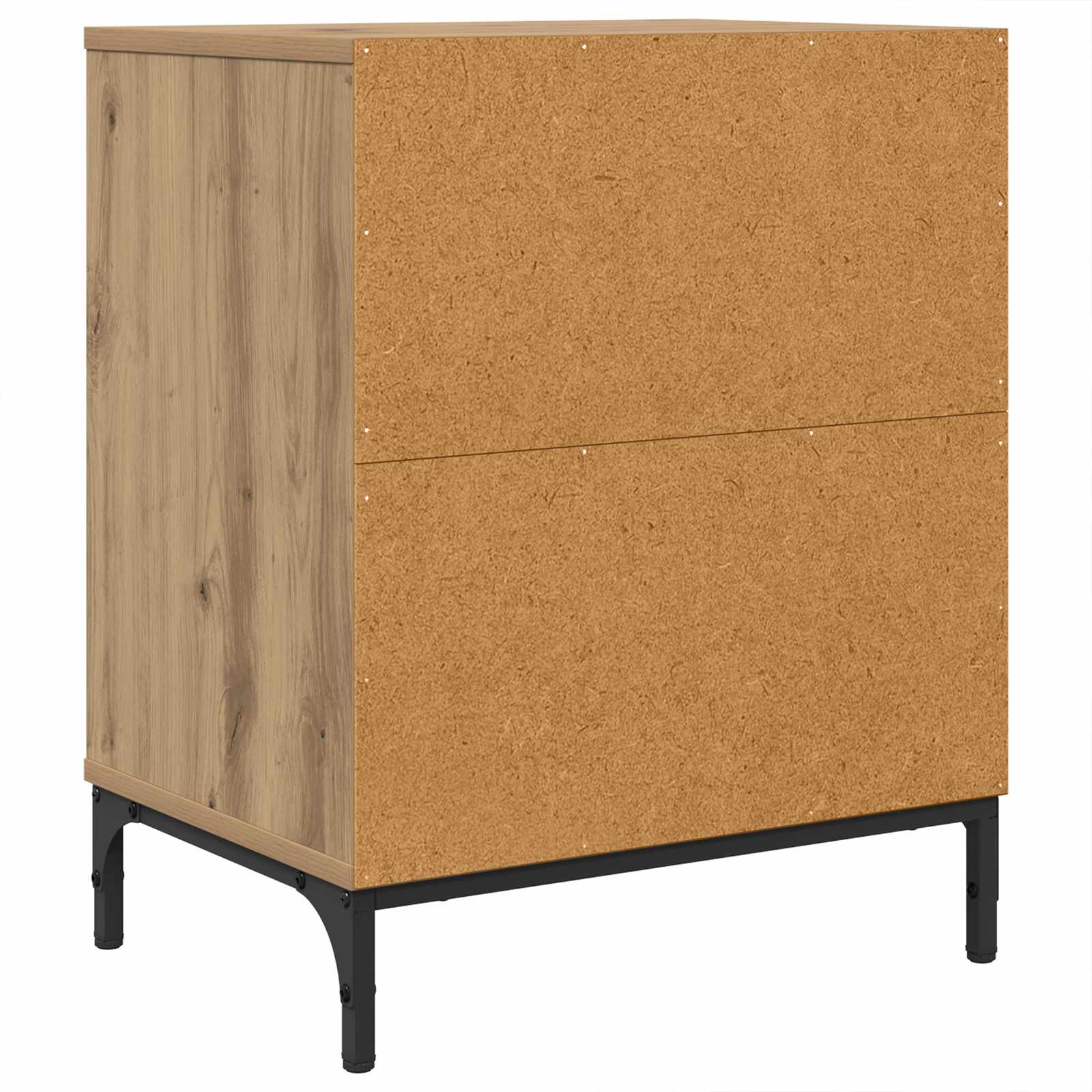 Nachttisch 2 Stk. Artisan-Eiche 49 x 36 x 61 cm Holzwerkstoff