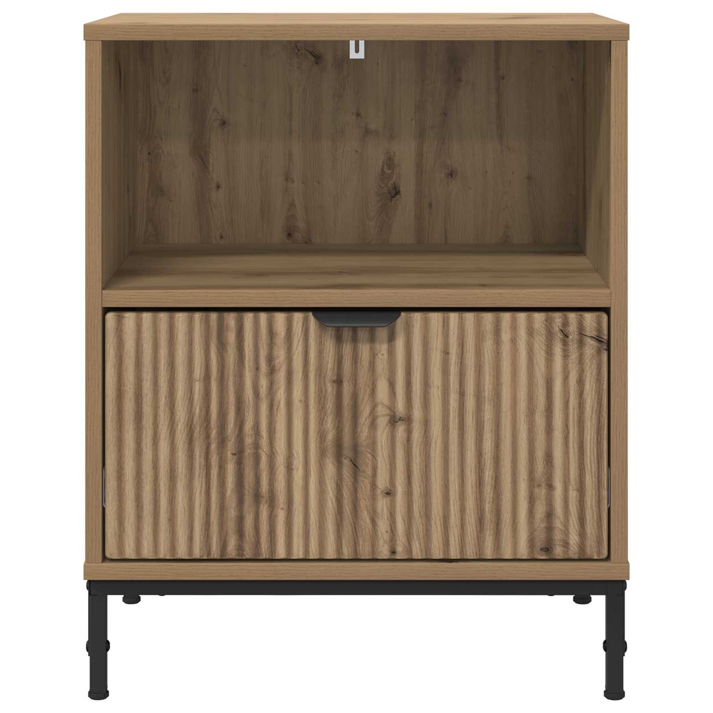 Nachttisch 2 Stk. Artisan-Eiche 49 x 36 x 61 cm Holzwerkstoff