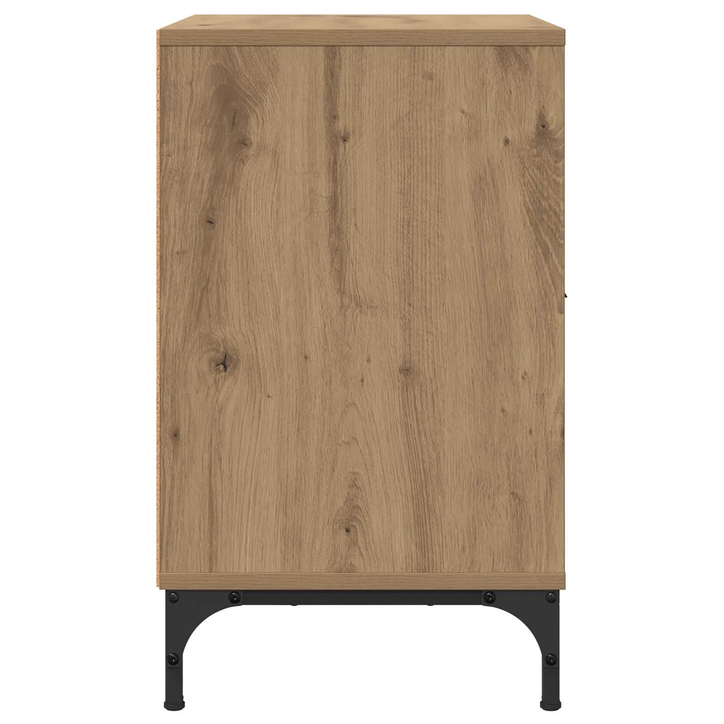 Nachttisch 2 Stk. Artisan-Eiche 49 x 36 x 61 cm Holzwerkstoff