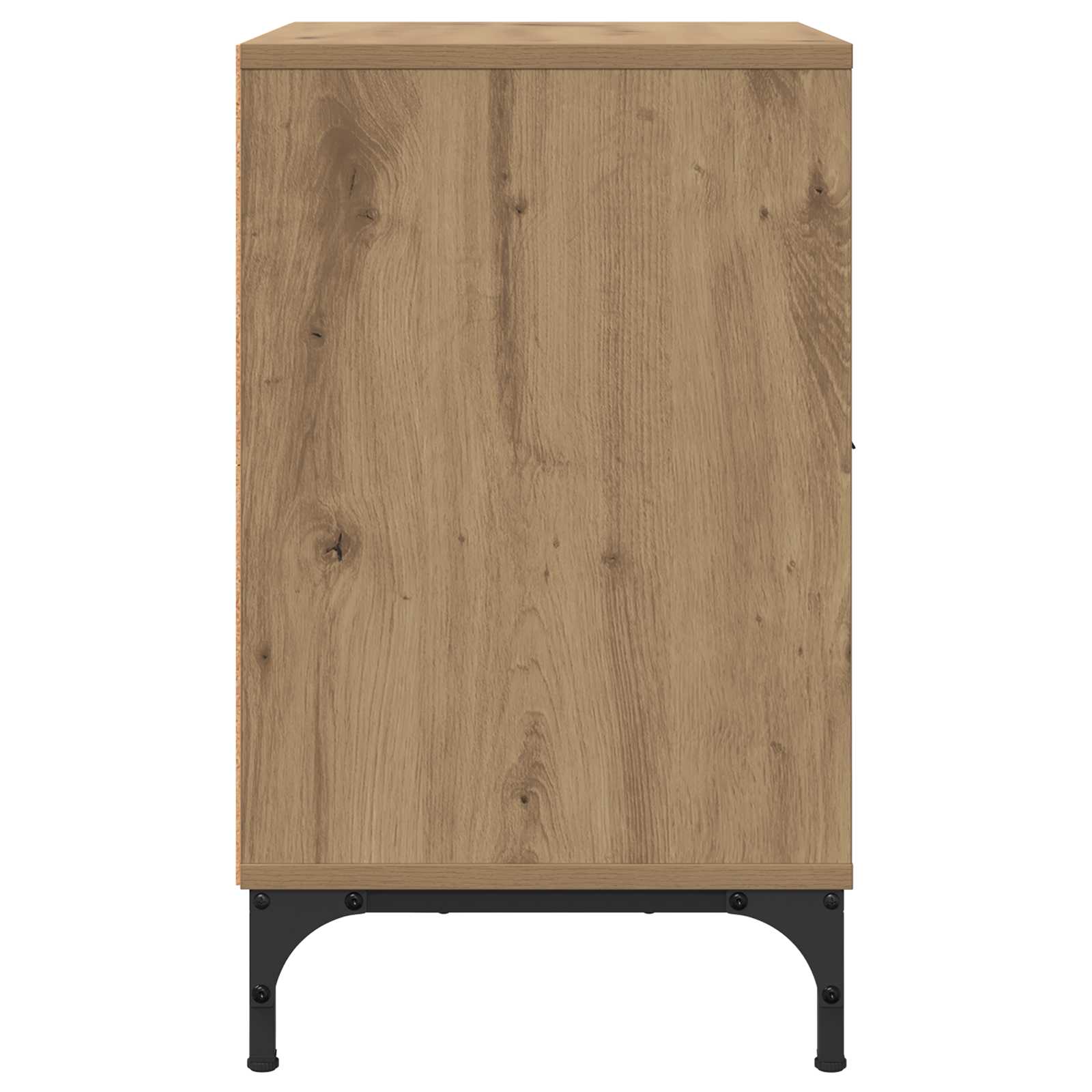 Nachttisch 2 Stk. Artisan-Eiche 49 x 36 x 61 cm Holzwerkstoff