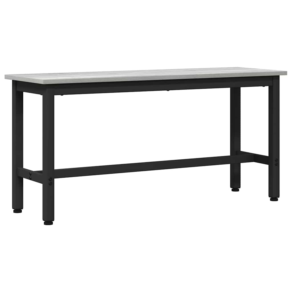 Esstischbank Graues Sonoma 100 x 32,5 x 48,5 cm