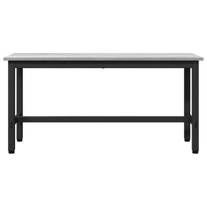 Esstischbank Graues Sonoma 100 x 32,5 x 48,5 cm