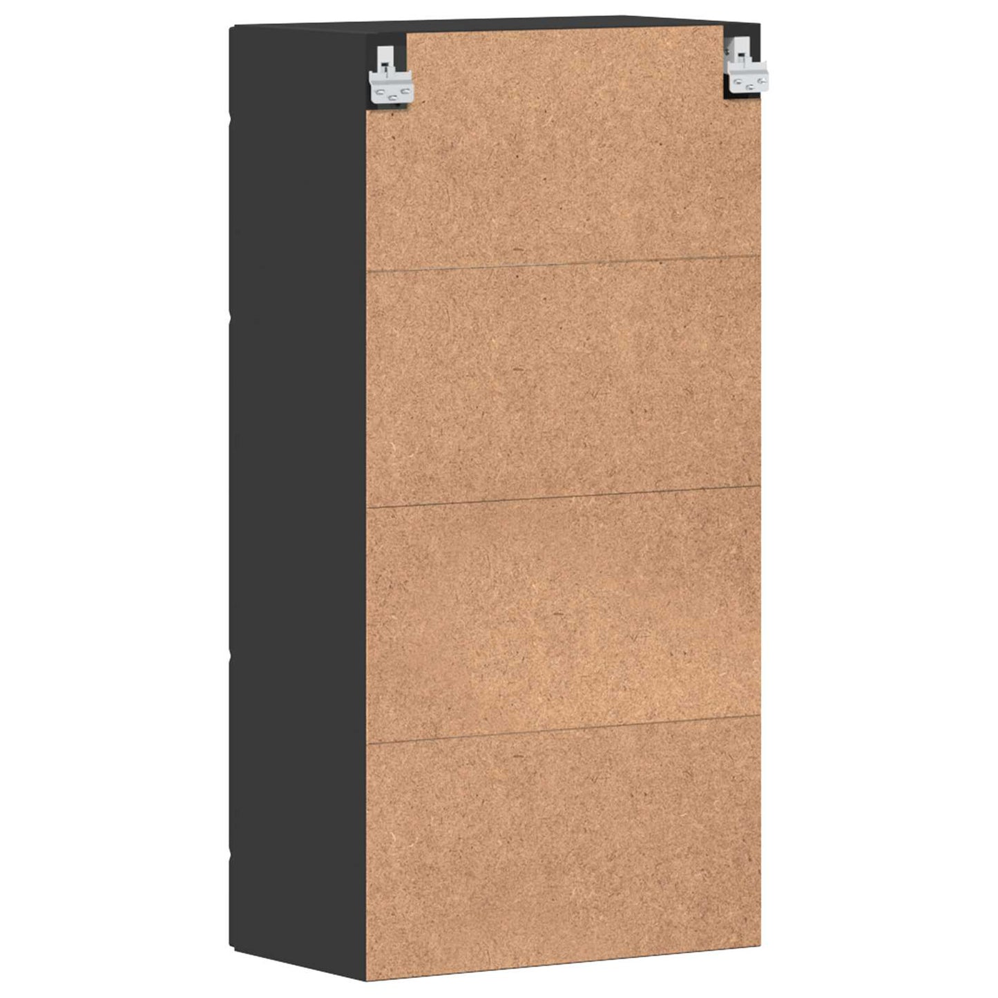 Holzschrank Schwarz Holzwerkstoff