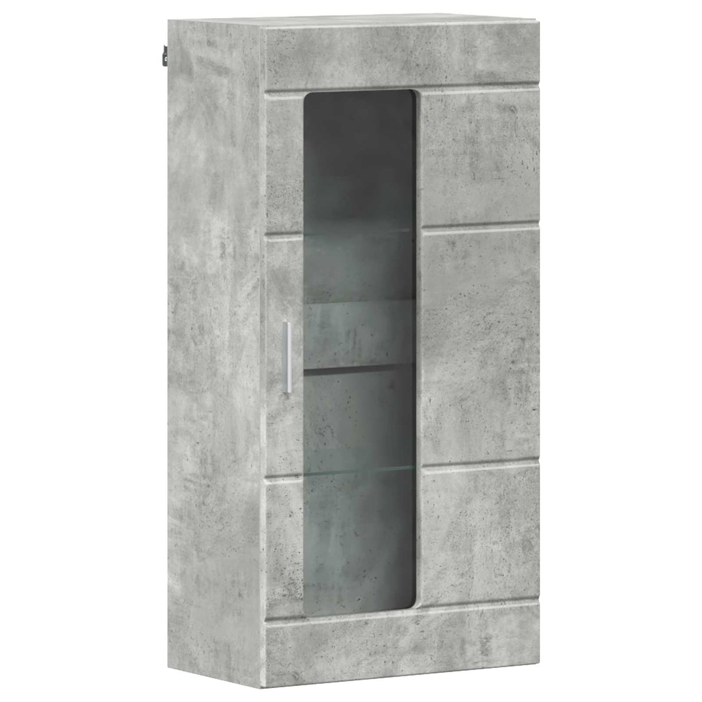 Holzschrank Beton Grau Holzwerkstoff