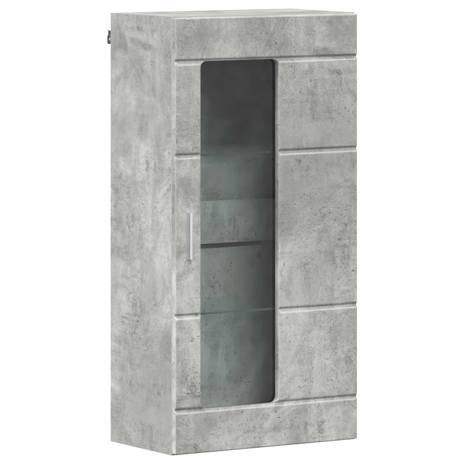 Holzschrank Beton Grau Holzwerkstoff