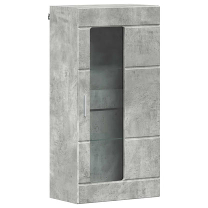 Holzschrank Beton Grau Holzwerkstoff