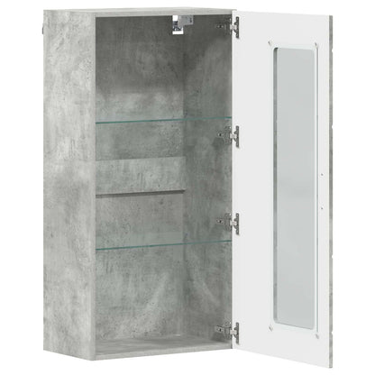 Holzschrank Beton Grau Holzwerkstoff