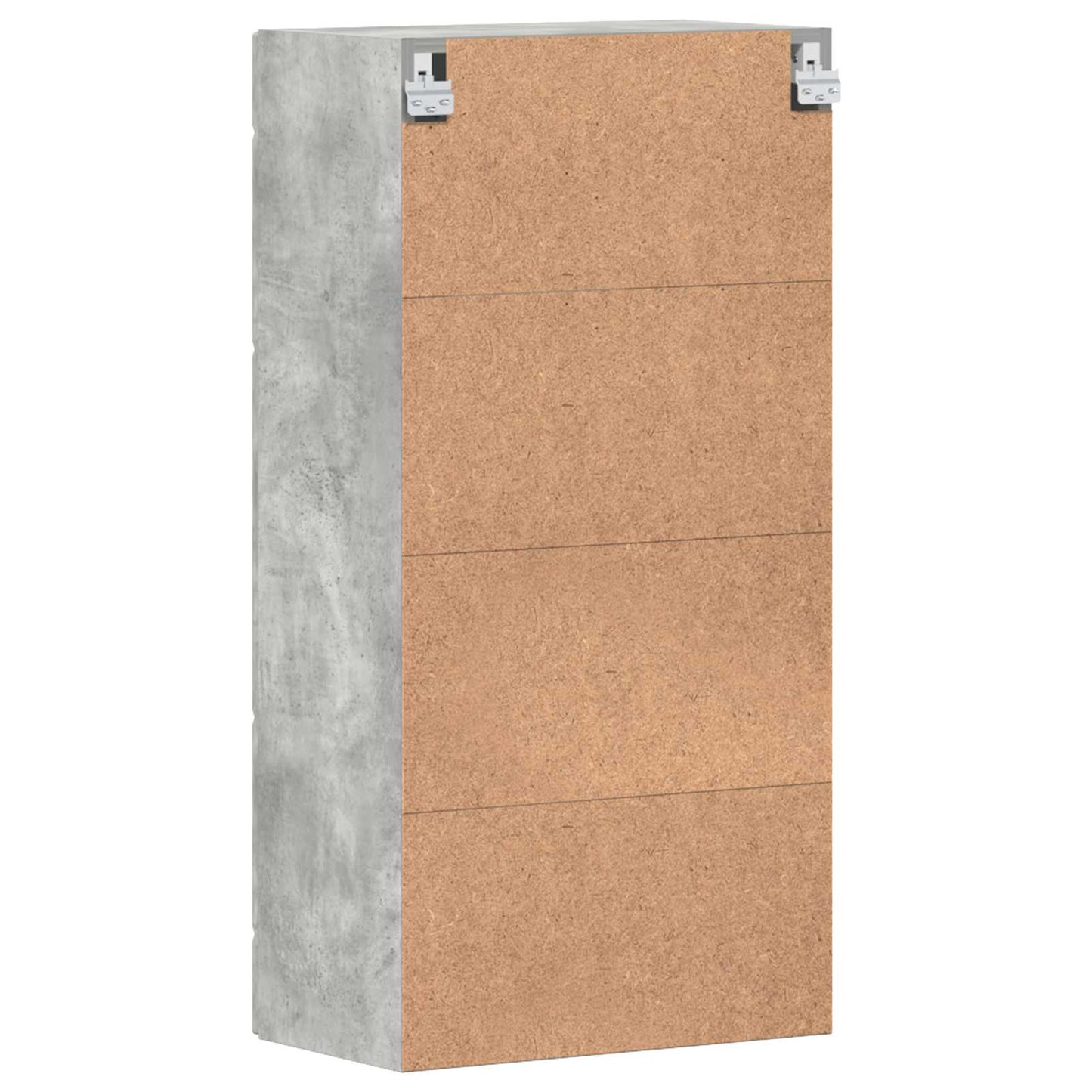 Holzschrank Beton Grau Holzwerkstoff
