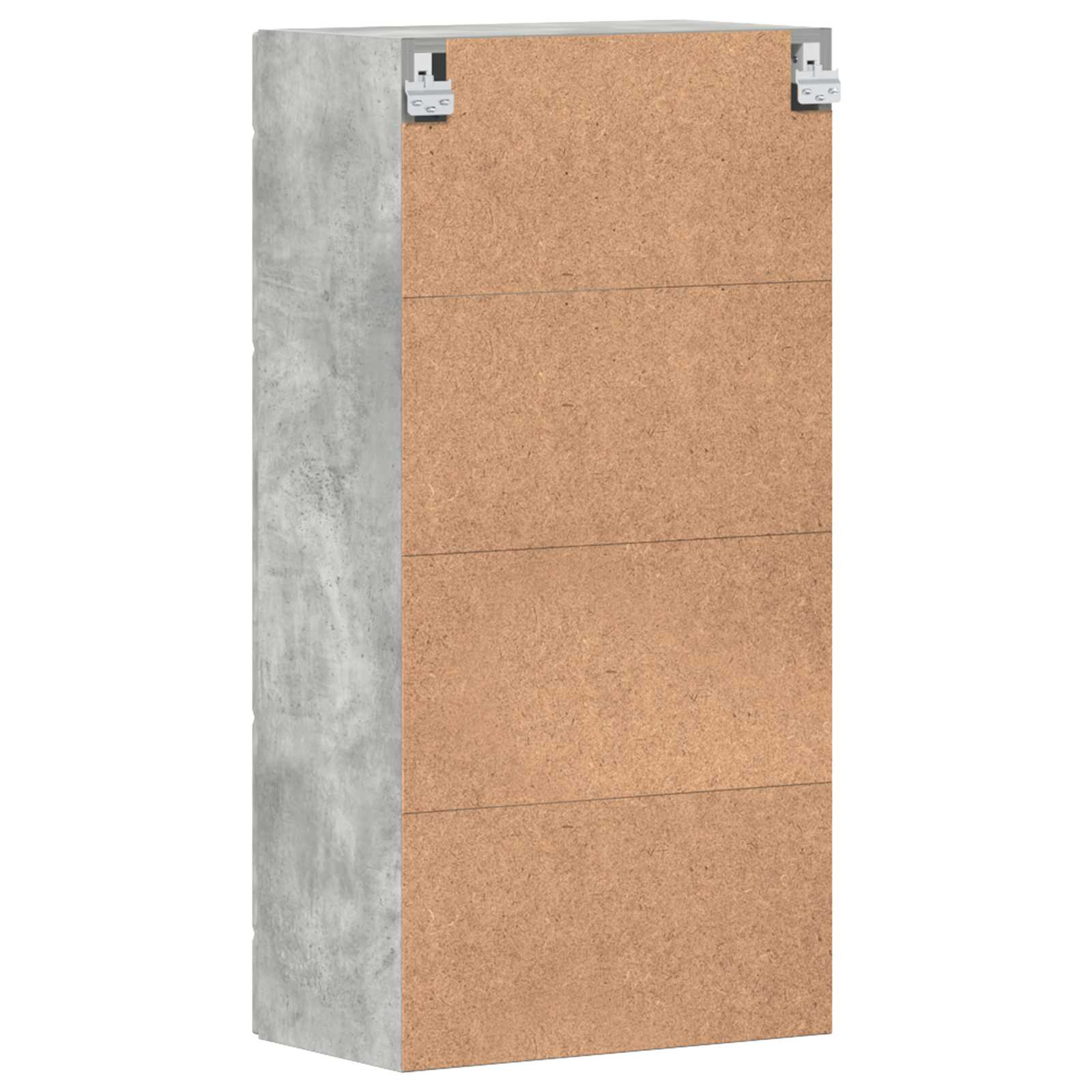 Holzschrank Beton Grau Holzwerkstoff