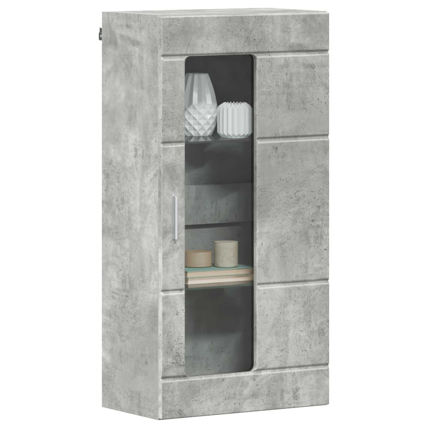 Holzschrank Beton Grau Holzwerkstoff
